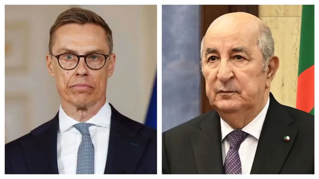 الرئيس تبون يتلقى تهنئة من نظيره الفنلندي بمناسبة عيد الاستقلال