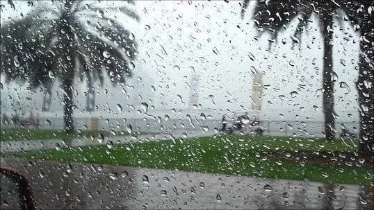 أمطار رعدية على عدة ولايات