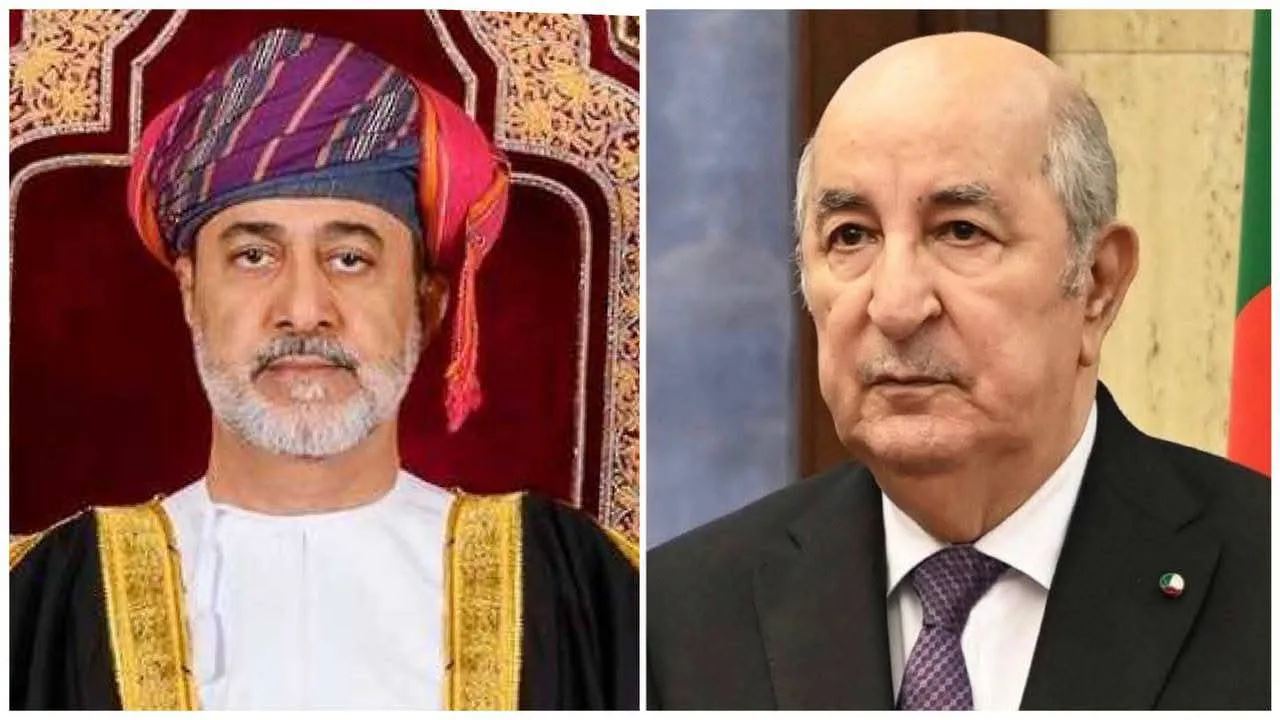 الرئيس تبون يتلقى رسالة تهنئة من سلطان عمان