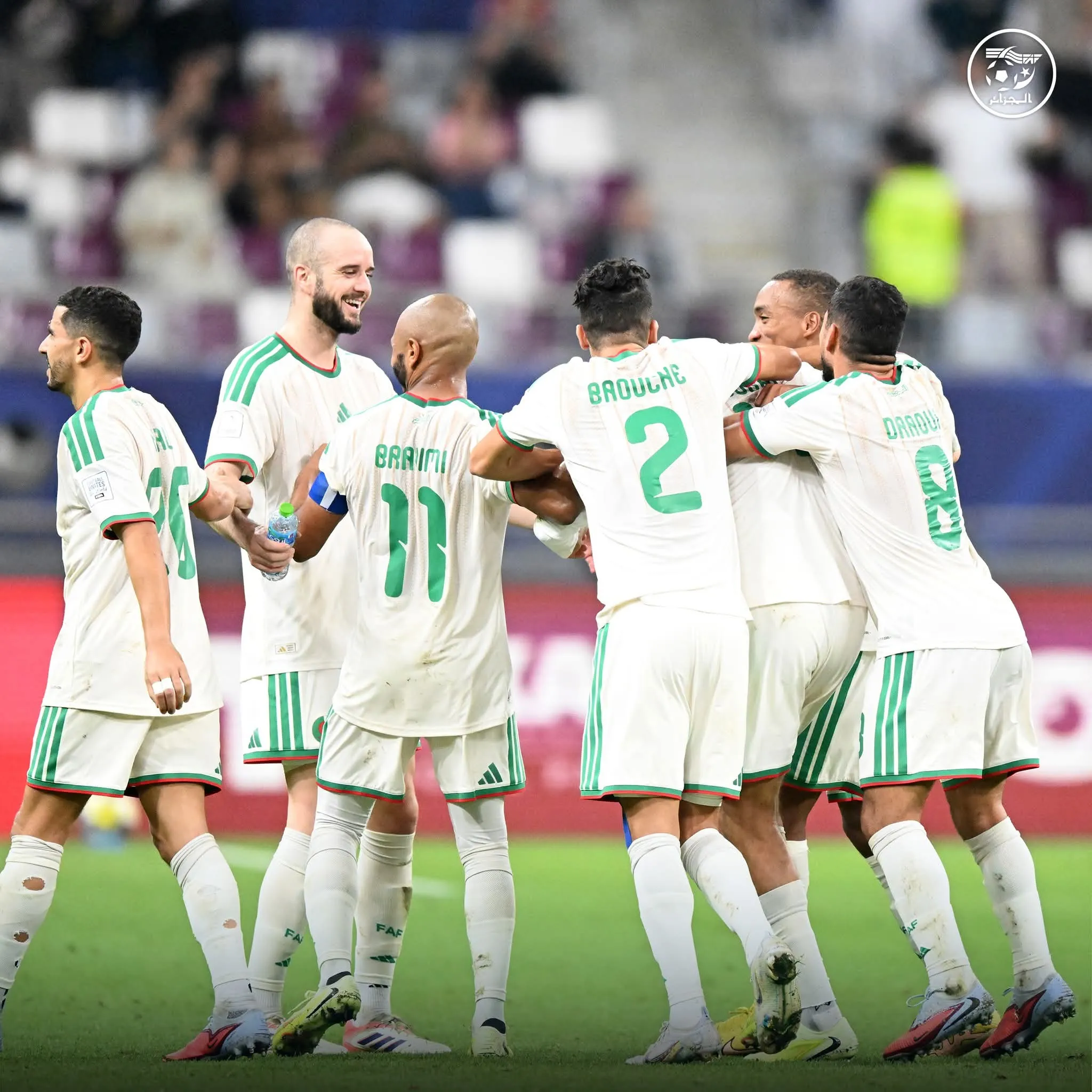 تشكيلة المنتخب الوطني أمام الامارات