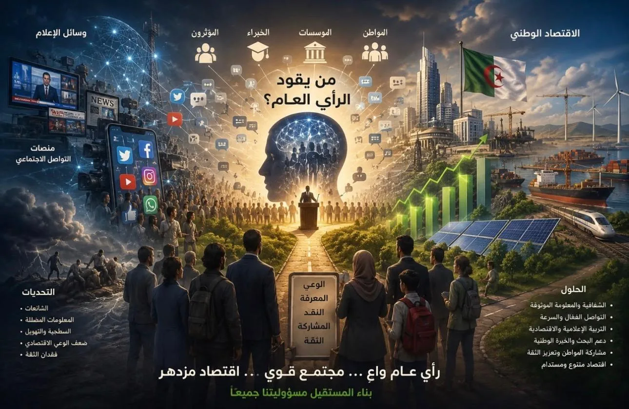 من يقود الرأي العام الاقتصادي في الجزائر؟…معركة الثقة قبل الأرقام