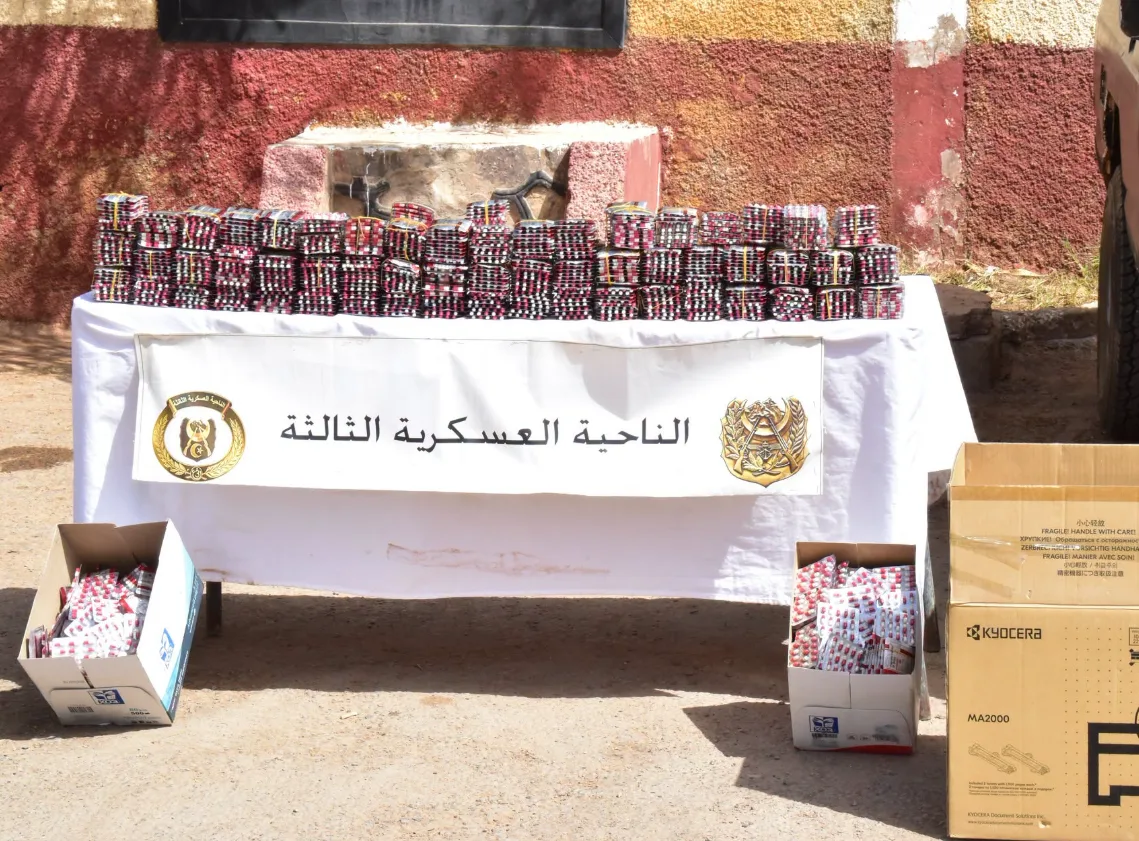 الجيش يحبط إدخال أكثر من قنطارين كيف وحجز كمية كبيرة من المهلوسات