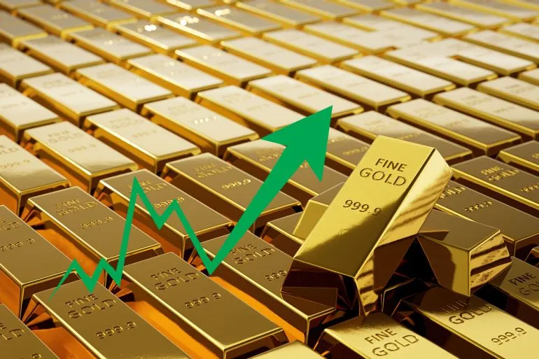 ارتفاع أسعار الذهب مع زيادة الطلب