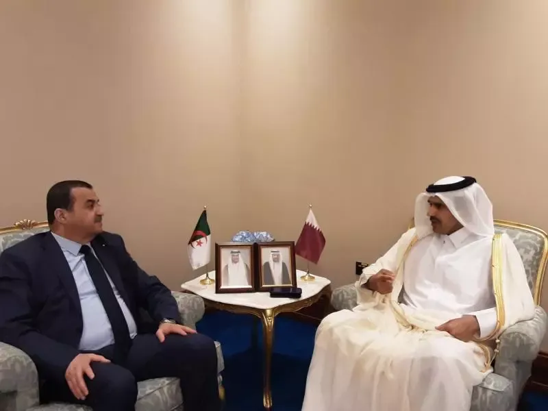 الجزائر- قطر:محادثات لتطوير المشاريع المشتركة في صناعة النفط والغاز
