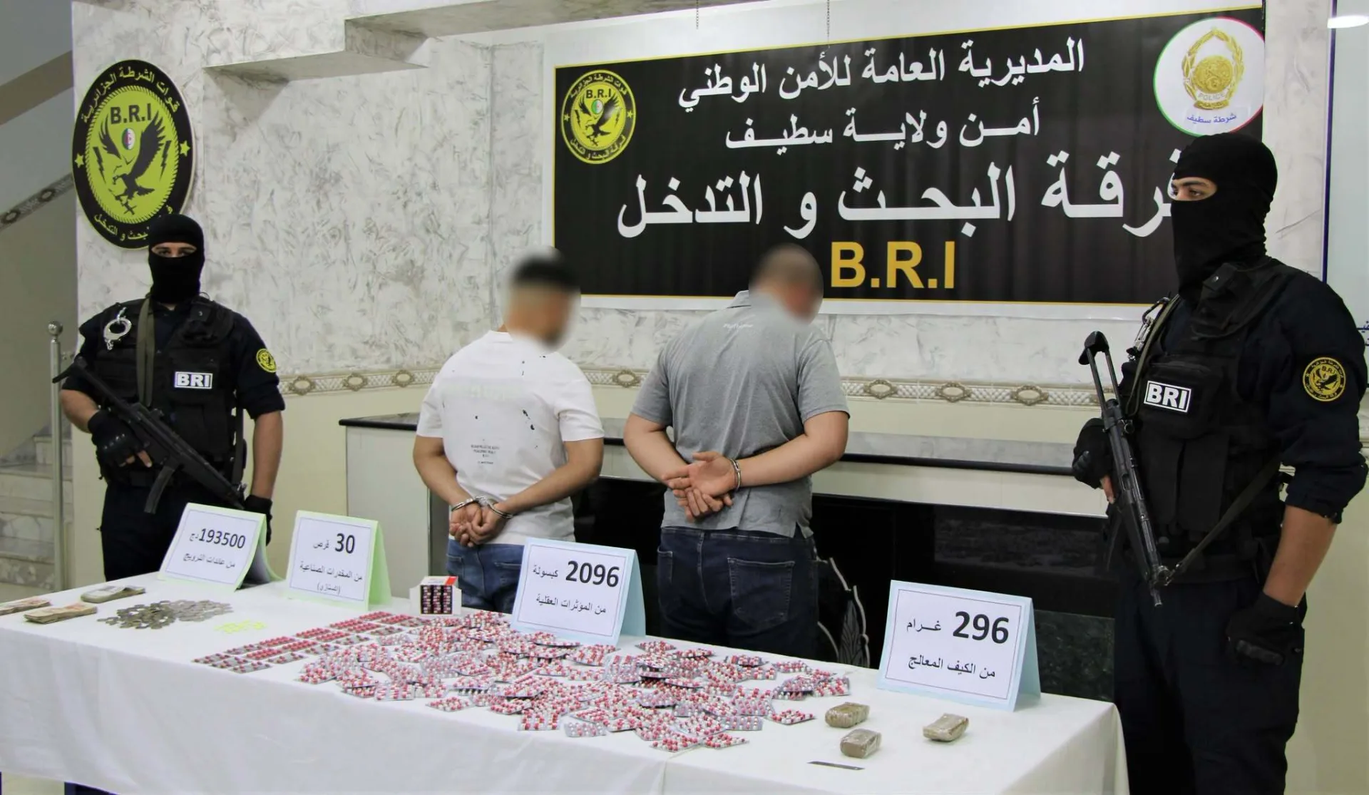أمن سطيف يحبط محاولة ترويج أكثر من 2000 كبسولة مهلوسة