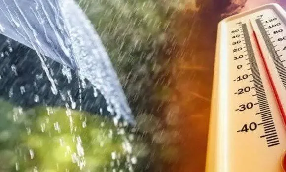 حرارة مرتفعة وأمطار رعدية في هذه الولايات