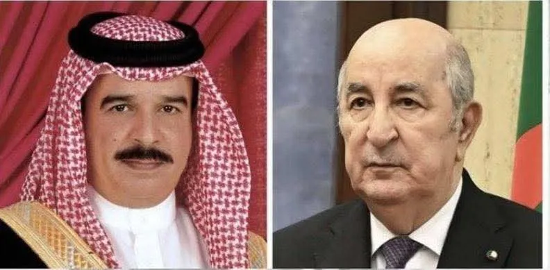 رئيس الجمهورية يتلقى التهاني من ملك مملكة البحرين