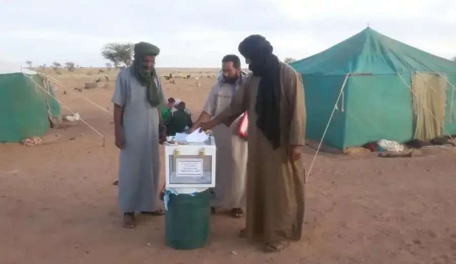 تشريعيات.. انطلاق أولى المكاتب المتنقلة للبدو الرحل بتندوف