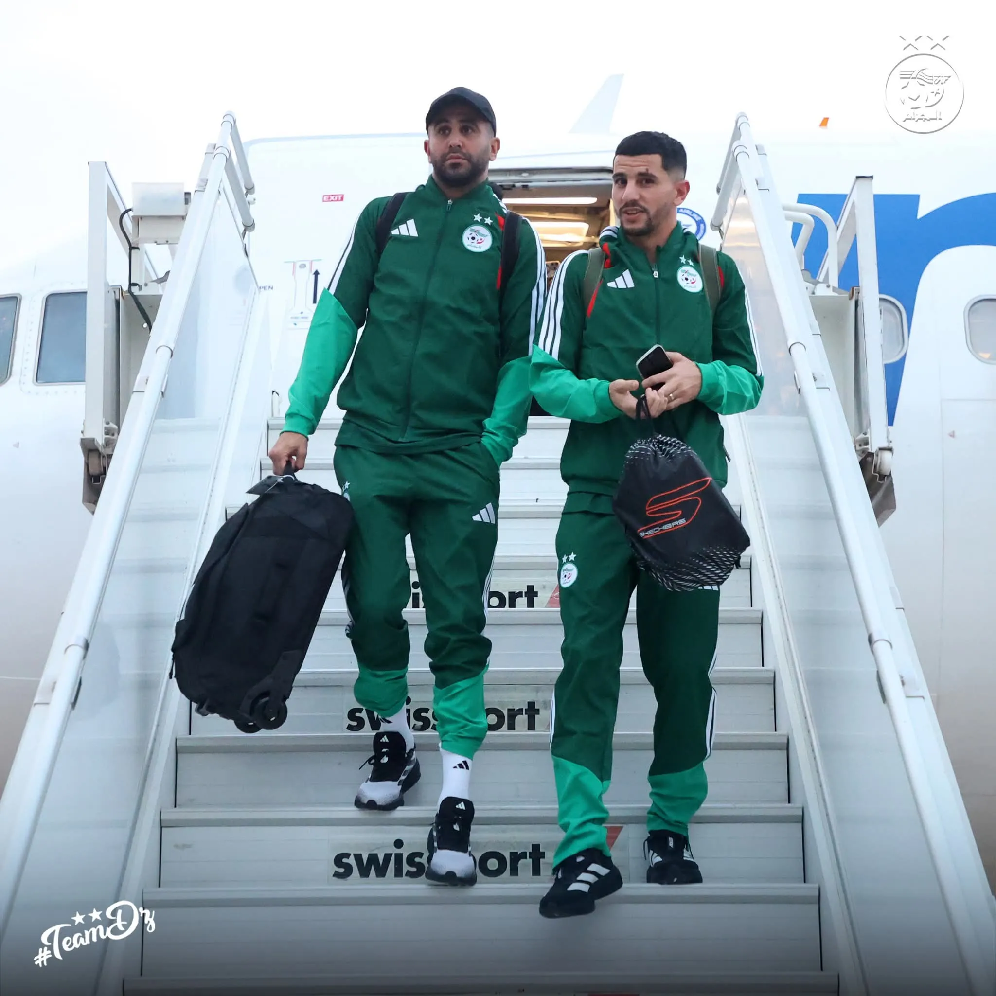بعثة المنتخب الوطني تصل إلى المغرب تحسبا لكان 2025