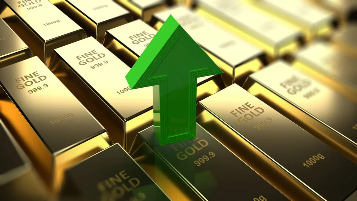 ارتفاع أسعار الذهب ما يقرب من 30 دولارا