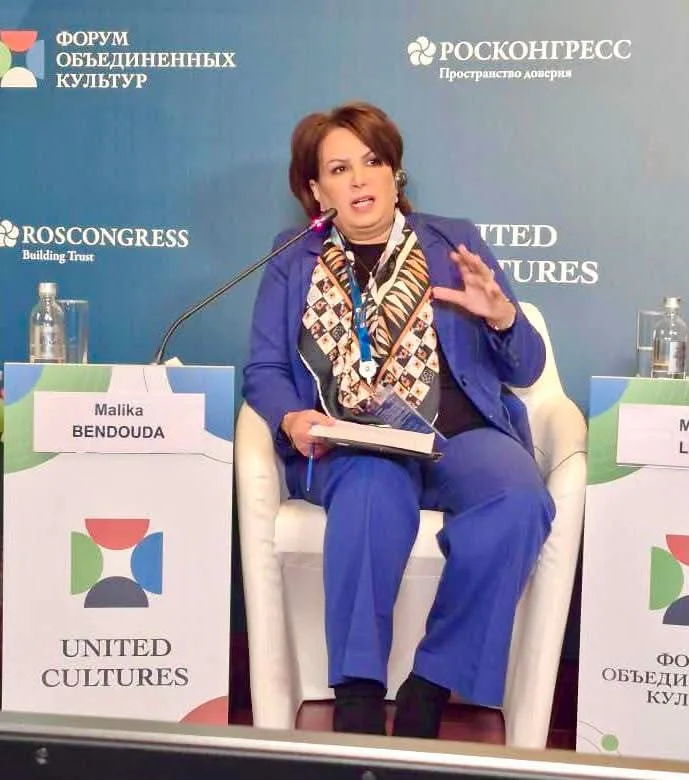 وزيرة الثقافة تبرز من سان بطرسبرغ رؤية الجزائر للسيادة الثقافية