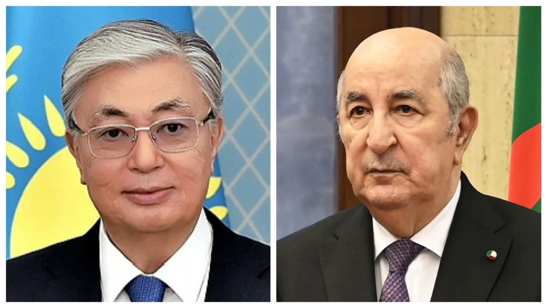 رئيس كازاخستان يهنئ الرئيس تبون بعيد الاستقلال