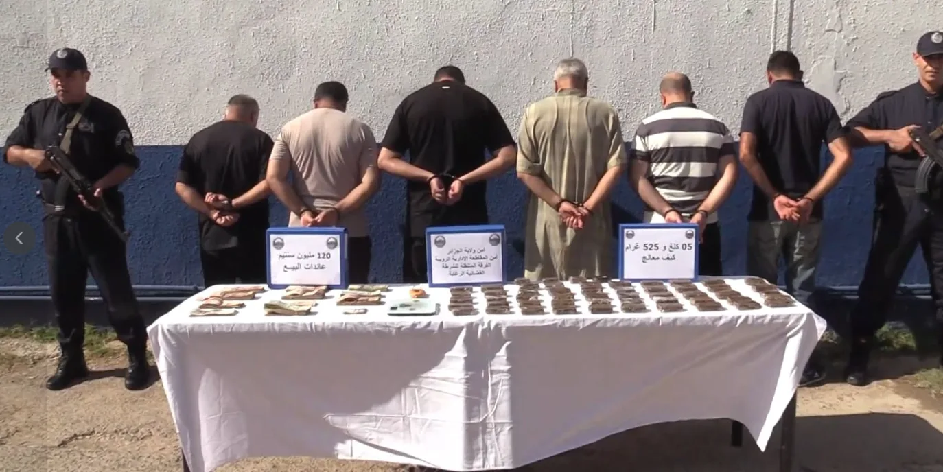 العاصمة: توقيف 6 أشخاص ضبطت بحوزتهم نحو 6 كغ مخدرات