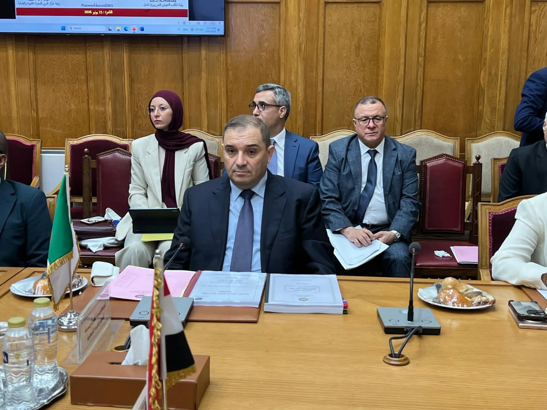 الجزائر تشارك في اجتماع عربي لتعزيز التعاون القانوني والقضائي