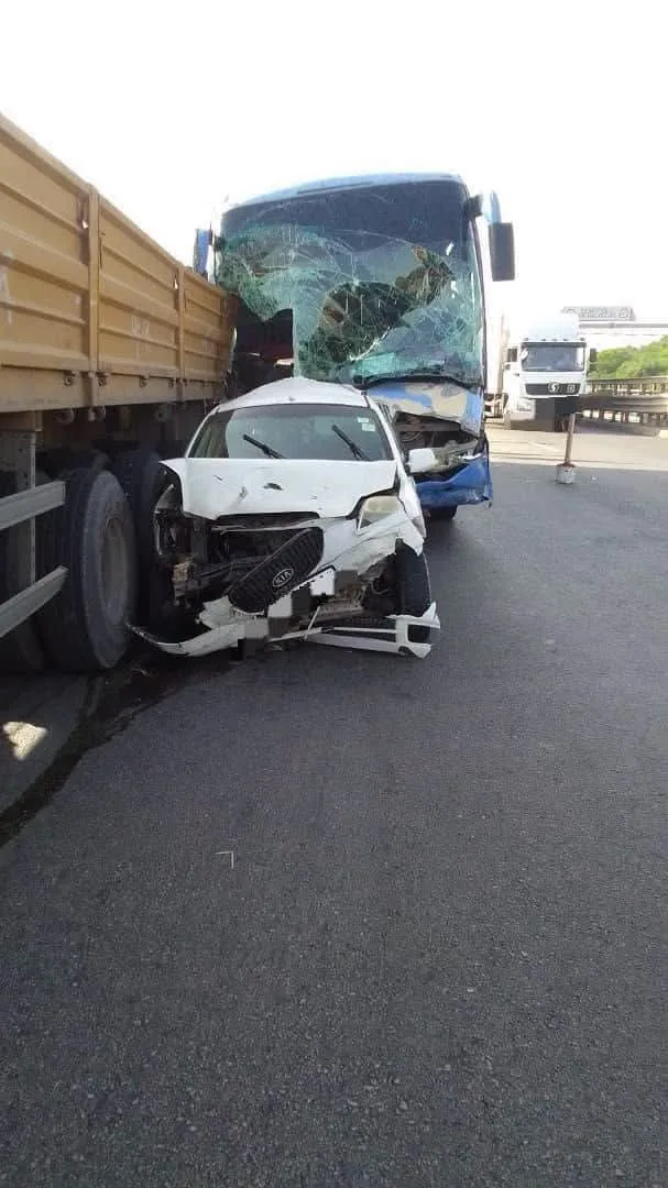 حادث مرور تسلسلي في الجباحية بولاية البويرة